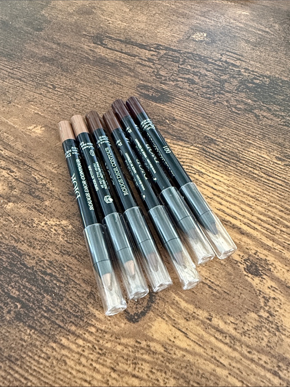 Rouge Lip Liners in Neutral to Deep Brown Shades